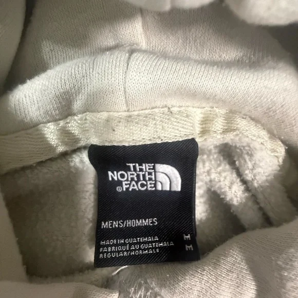 Great condition The North Face Men’s Hoodie – Size M – Minimalist cream white - Picture 3 of 4